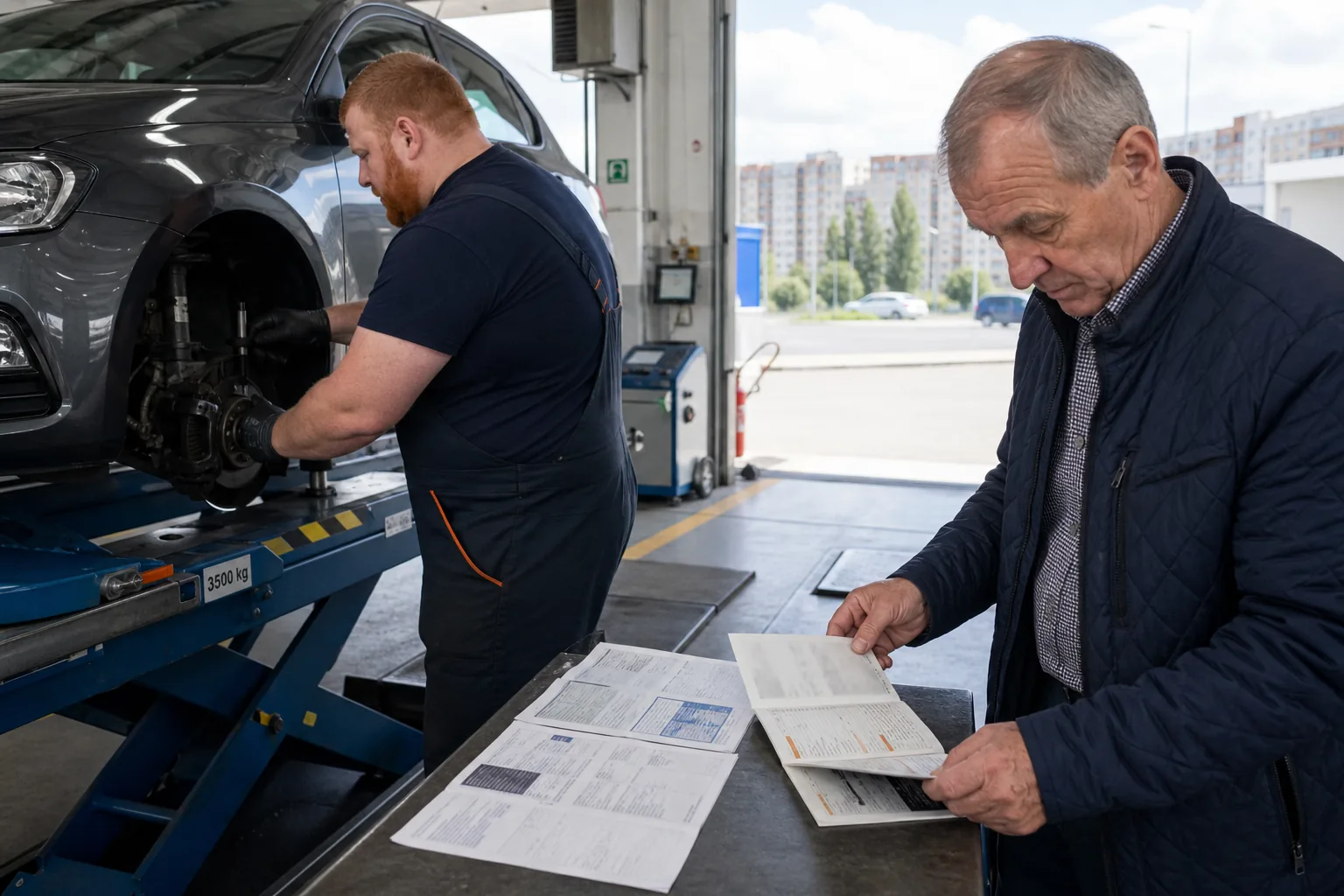 Porównanie RAR Auto-Pass z fizyczną kontrolą samochodu w Rumunii